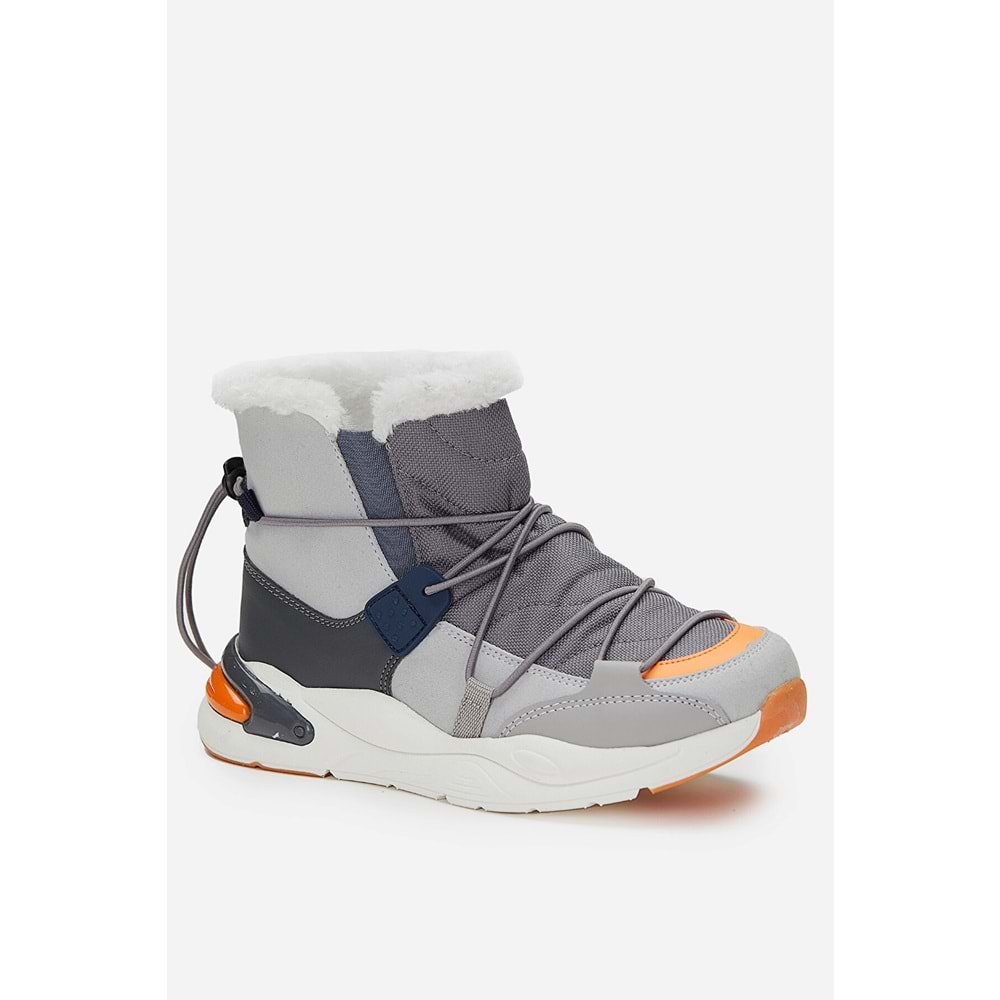 VİCCO PABLO KÜRKLÜ ERKEK ÇOCUK BOT - GRİ - 33