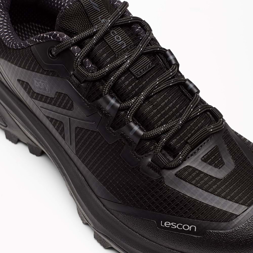 LESCON CRUX ERKEK SU GEÇİRMEZ OUTDOOR AYAKKABI - SİYAH - 40