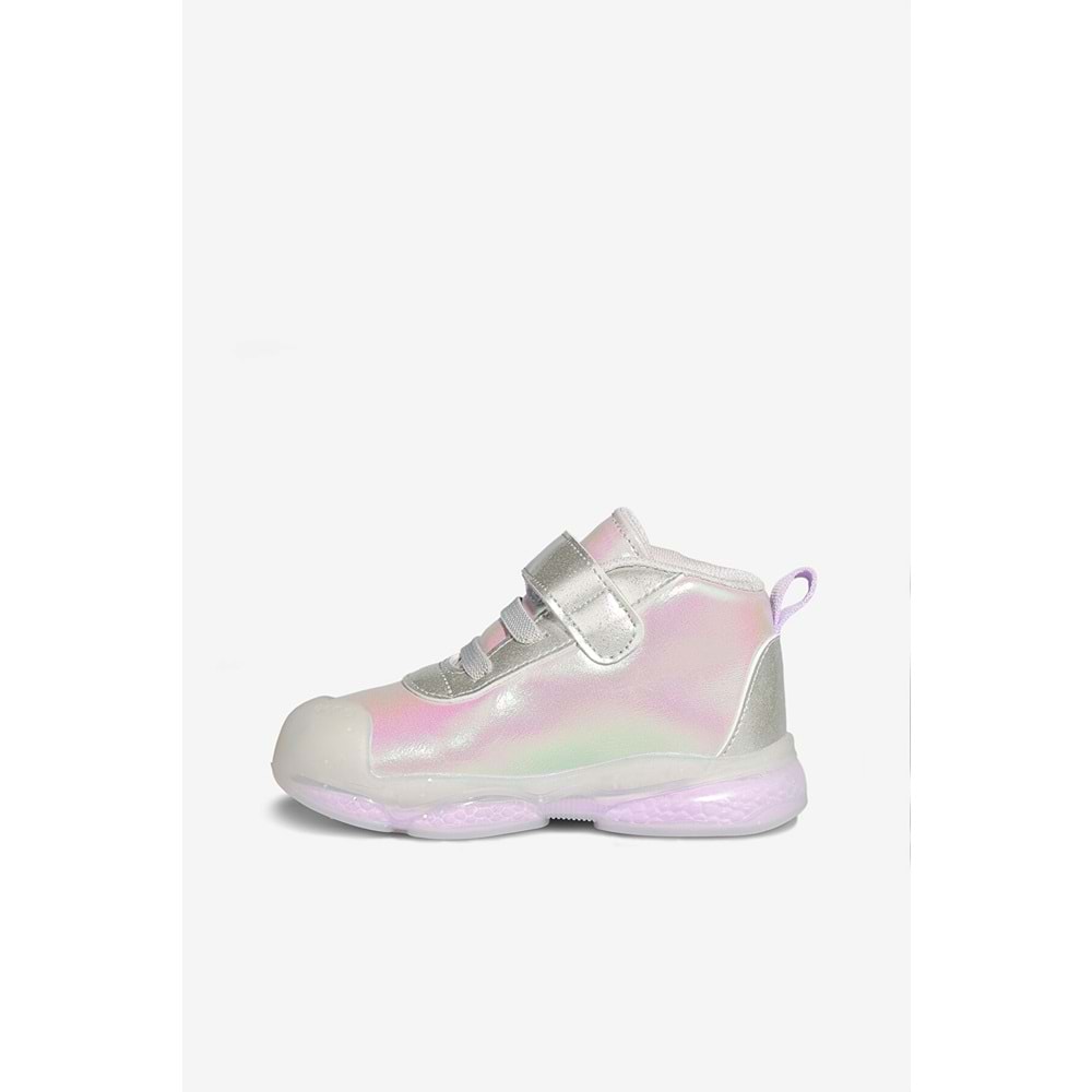 VİCCO GEMİNİ IŞIKLI KIZ BEBEK BOT - GRİ - 22