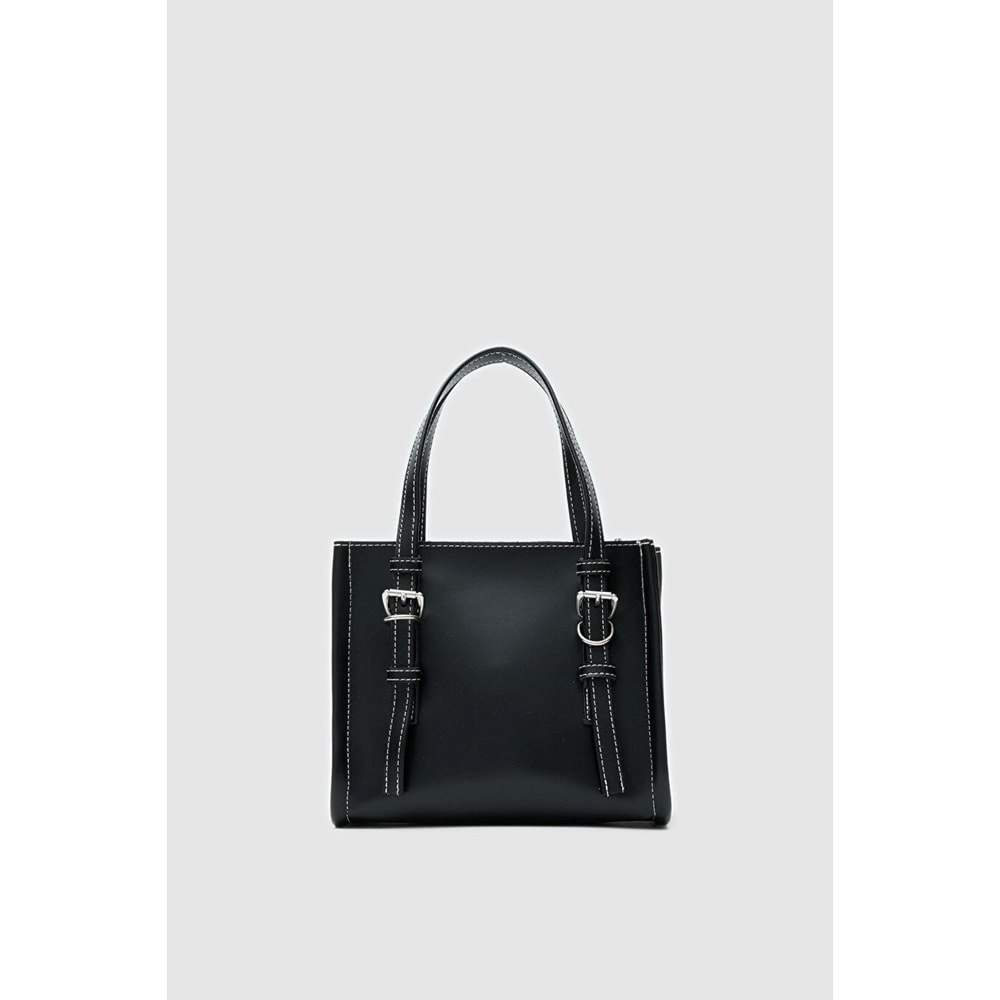 1060 Kadın Çapraz El ve Omuz Çantası - SİYAH