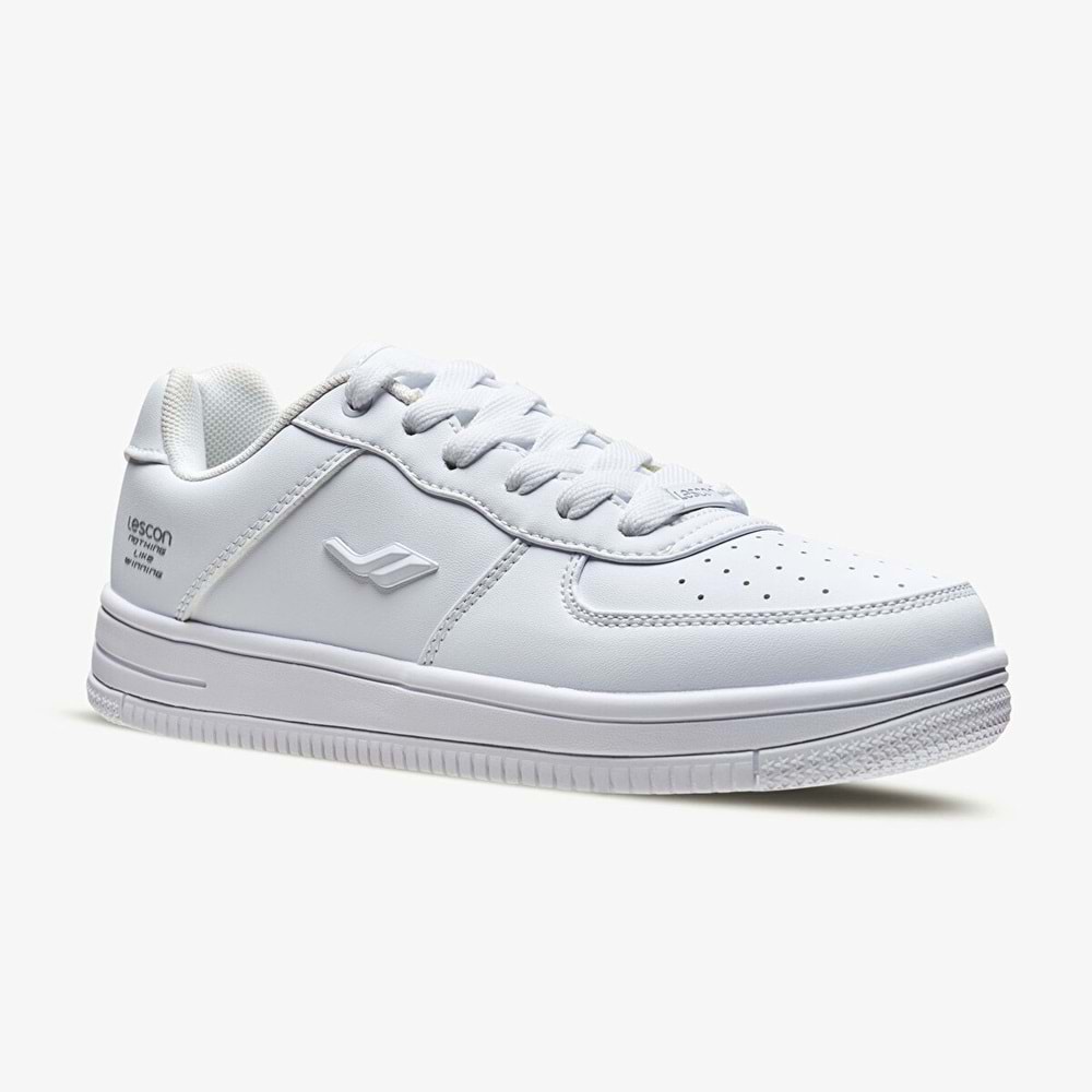 LESCON ZEPLIN 7 ERKEK SNEAKER SPOR AYAKKABI - BEYAZ - 42