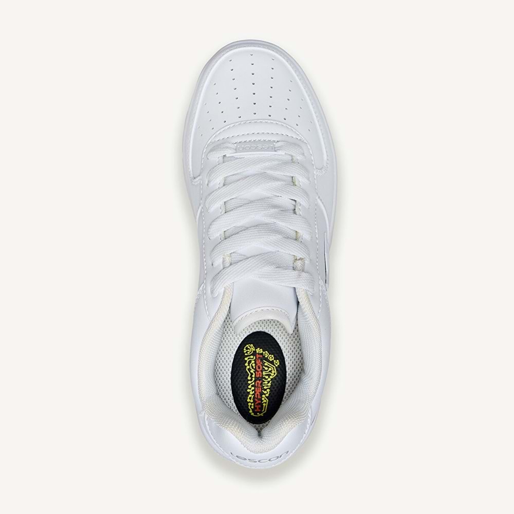 LESCON ZEPLIN 7 ERKEK SNEAKER SPOR AYAKKABI - BEYAZ - 42