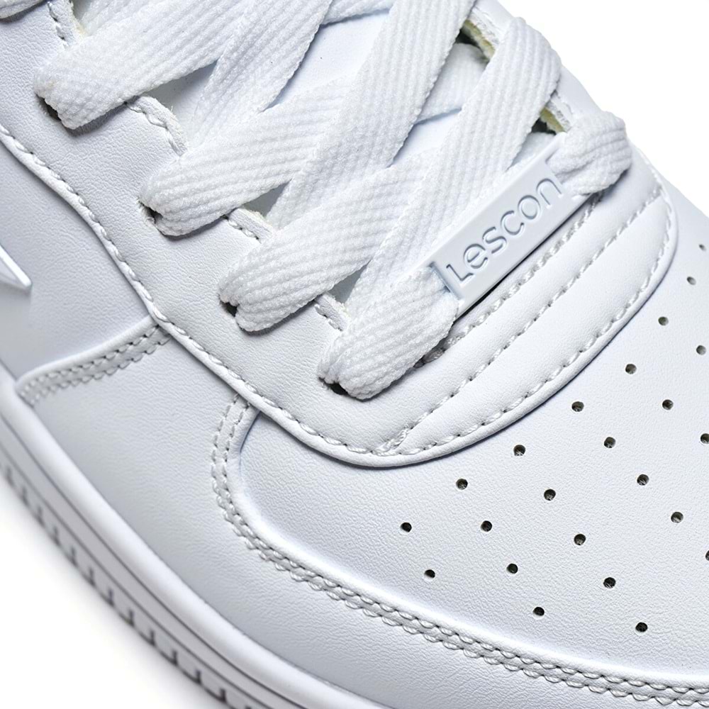 LESCON ZEPLIN 7 ERKEK SNEAKER SPOR AYAKKABI - BEYAZ - 42