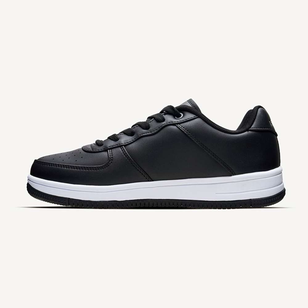 LESCON ZEPLIN 7 ERKEK SNEAKER SPOR AYAKKABI - SİYAH - 40
