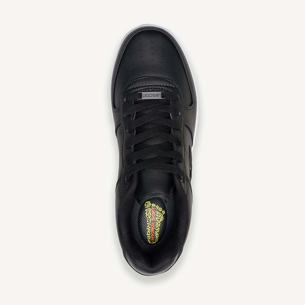 LESCON ZEPLIN 7 ERKEK SNEAKER SPOR AYAKKABI - SİYAH - 40