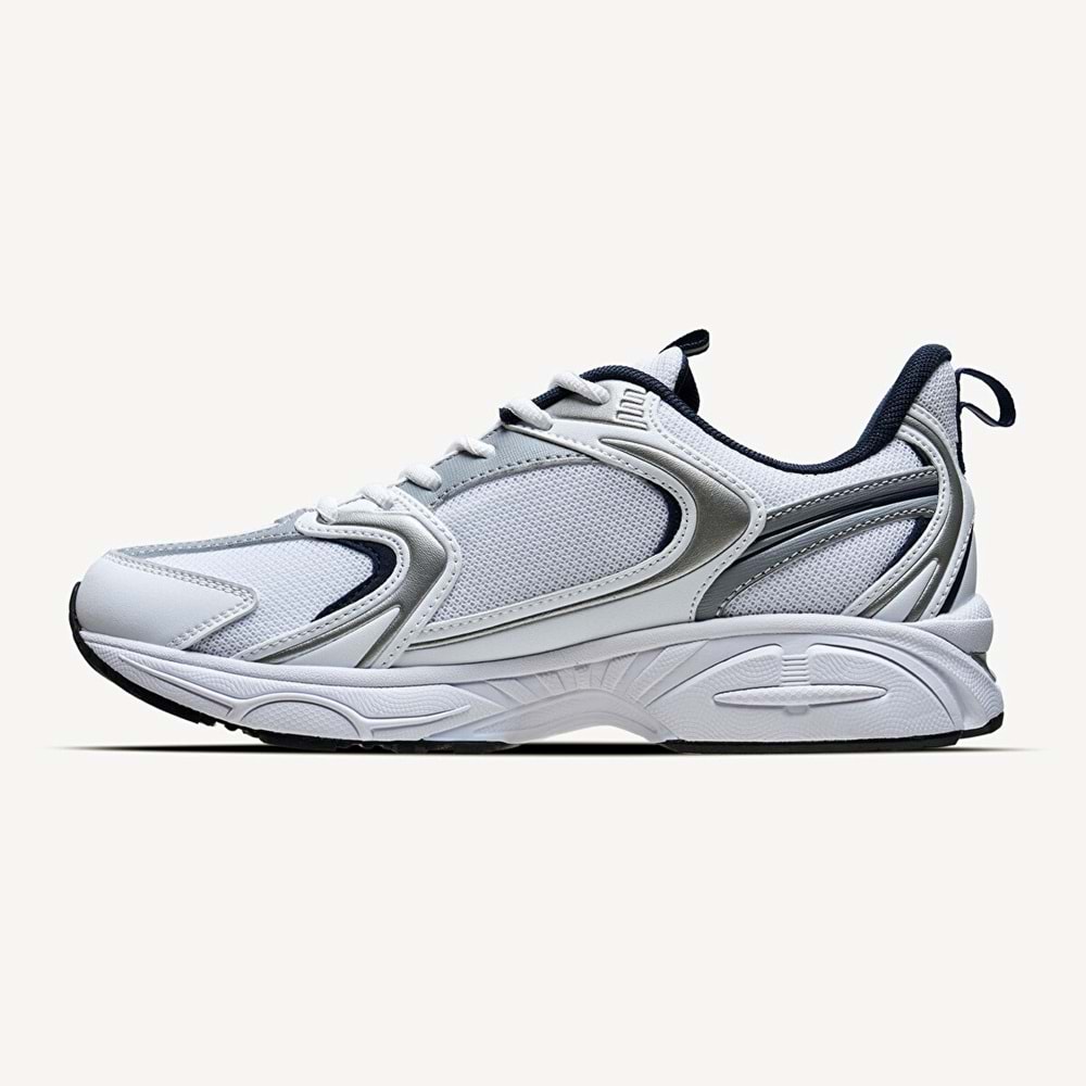 LESCON ORION 3 ERKEK SNEAKER SPOR AYAKKABI - BEYAZ - 42