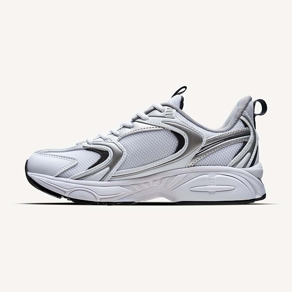 LESCON ORION 3 UNİSEX SNEAKER SPOR AYAKKABI - BEYAZ-GRİ - 40