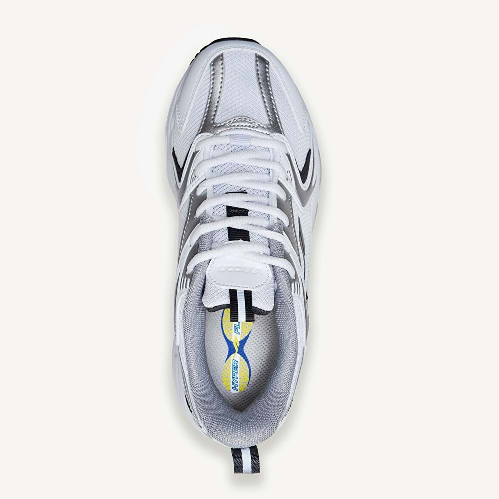 LESCON ORION 3 UNİSEX SNEAKER SPOR AYAKKABI - BEYAZ-GRİ - 40