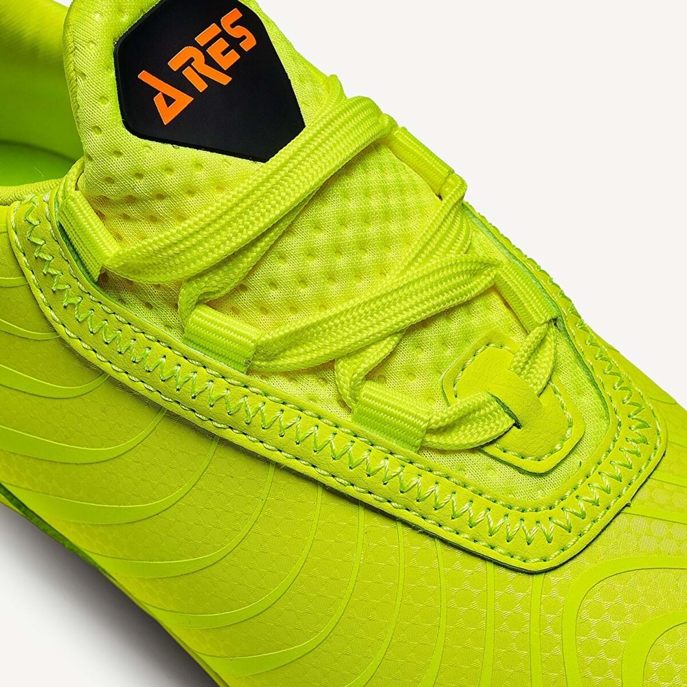 LESCON ARES 6 ÇOCUK HALI SAHA FUTBOL AYAKKABISI - FOSFOR YEŞİL - 31