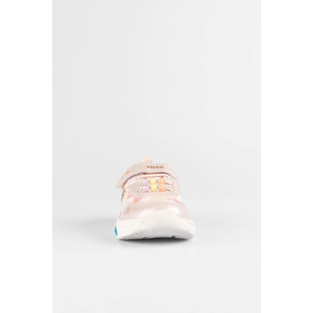 VİCCO GELATO IŞIKLI KIZ ÇOCUK SPOR AYAKKABI - PUDRA - 30