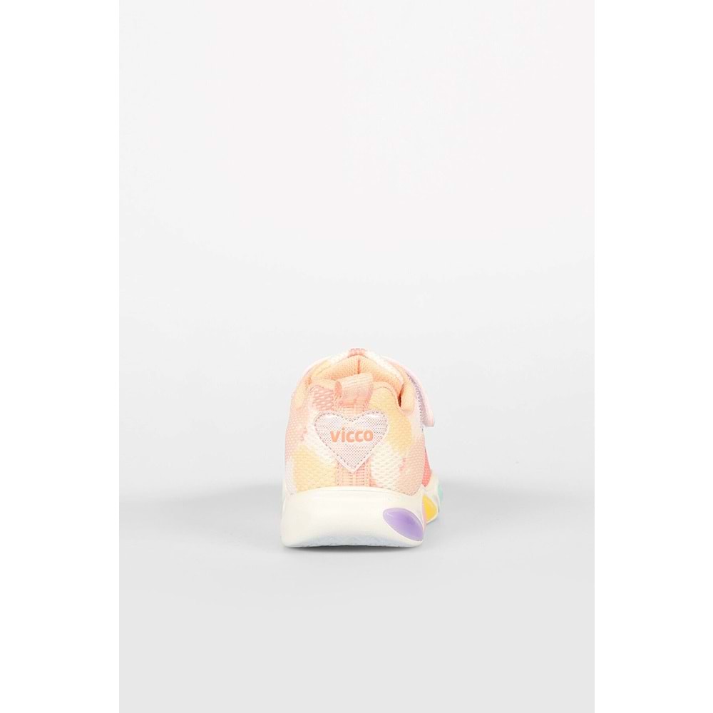 VİCCO GELATO IŞIKLI KIZ ÇOCUK SPOR AYAKKABI - PUDRA - 30