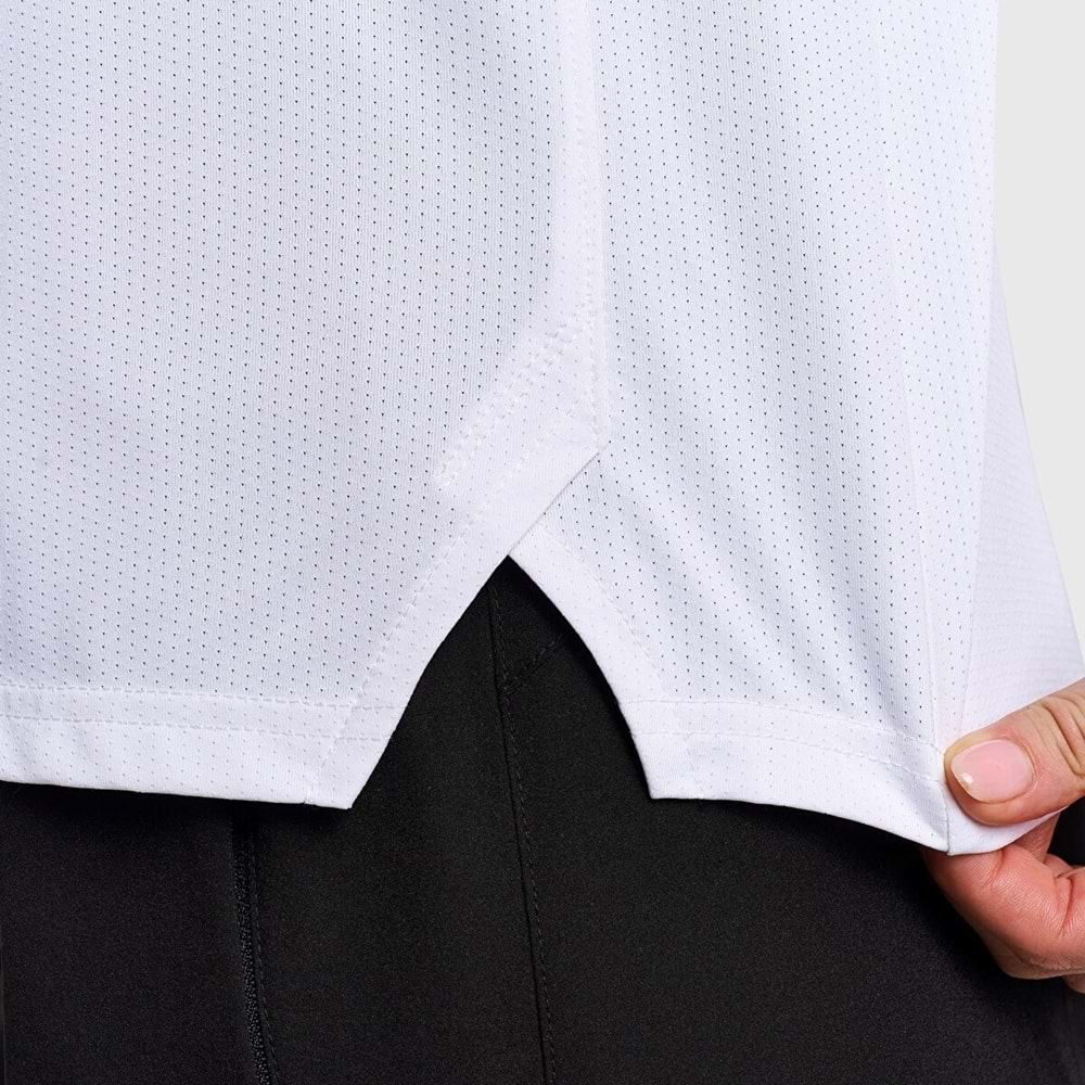 LESCON 26B-2003 KADIN KOŞU KISA KOL TİŞÖRT - BEYAZ - L