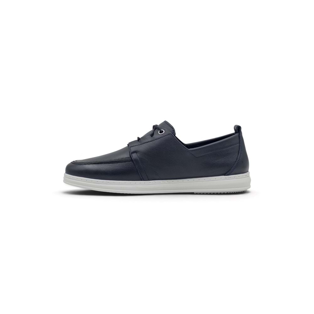 VOYAGER 5591 ERKEK HAKİKİ DERİ CASUAL AYAKKABI - LACİVERT - 40