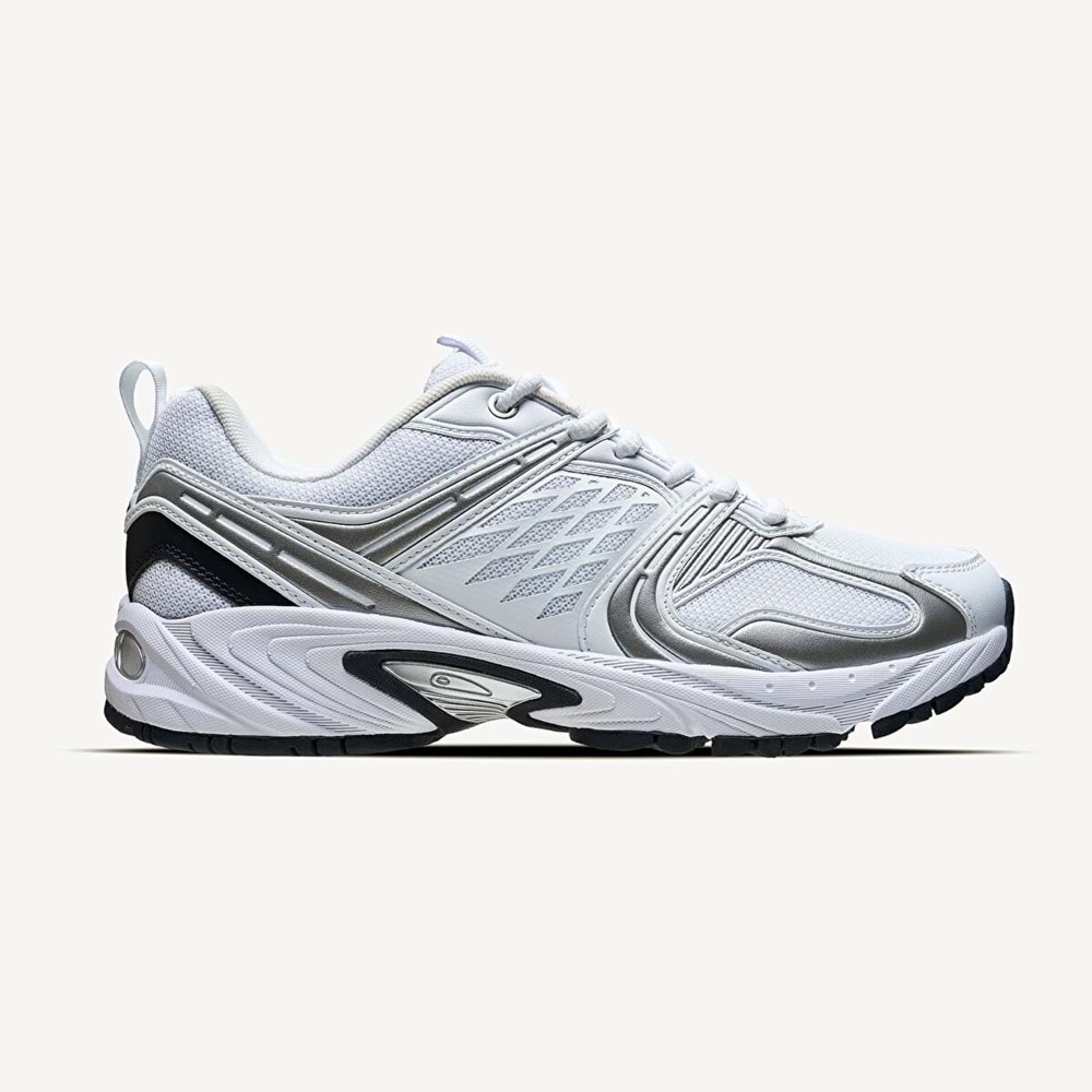 LESCON MAGNEZYA ERKEK SNEAKER SPOR AYAKKABI - BEYAZ - 41