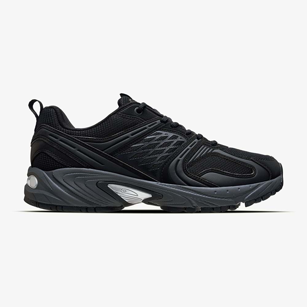 LESCON MAGNEZYA ERKEK SNEAKER SPOR AYAKKABI - SİYAH - 41