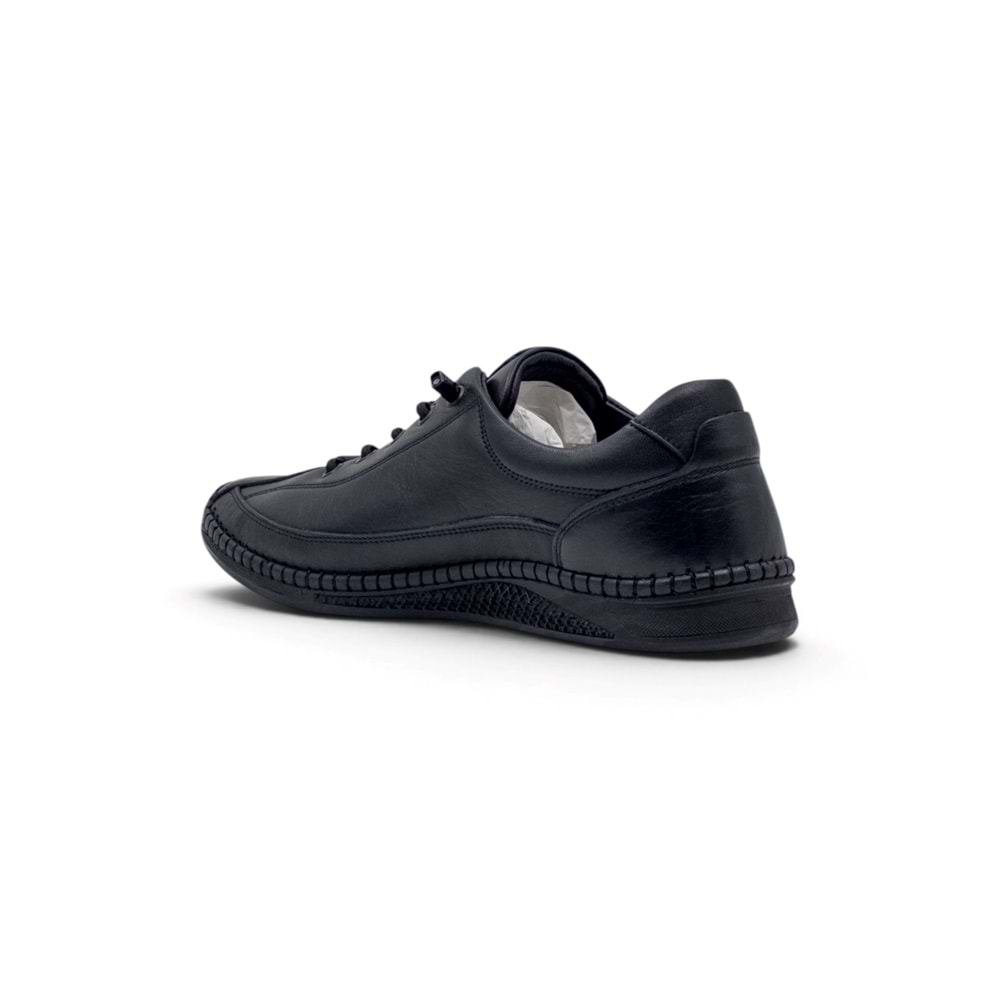 VOYAGER M739 ERKEK HAKİKİ DERİ SPOR AYAKKABI - SİYAH - 40