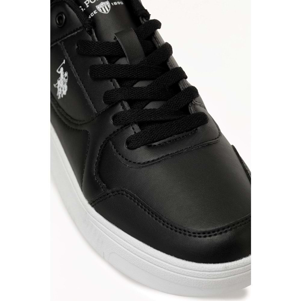 U.S. POLO ASSN. LEE 6FX ERKEK SNEAKER - SİYAH - 40
