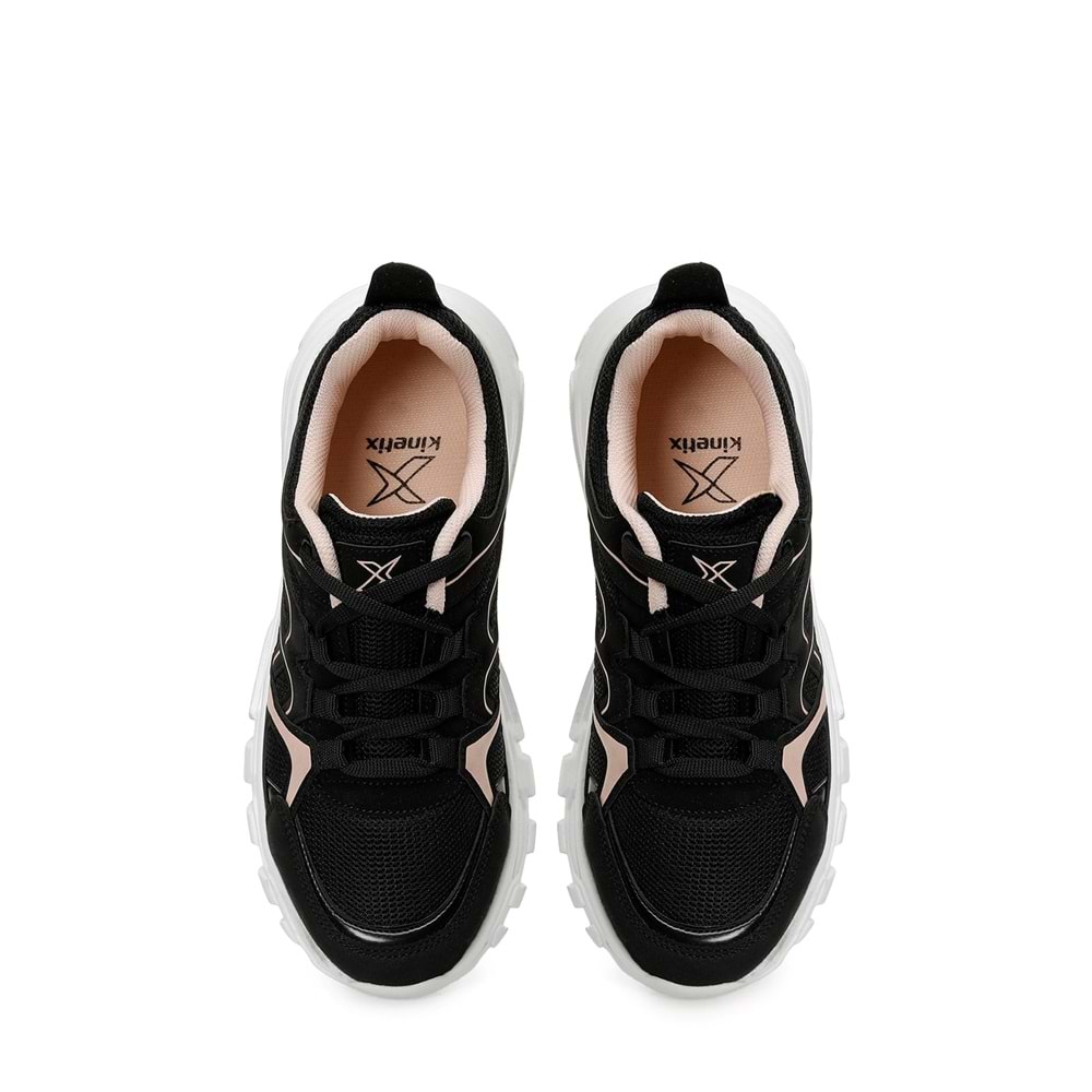 KİNETİX HUGO G 6FX UNİSEX SPOR AYAKKABI - SİYAH - 36