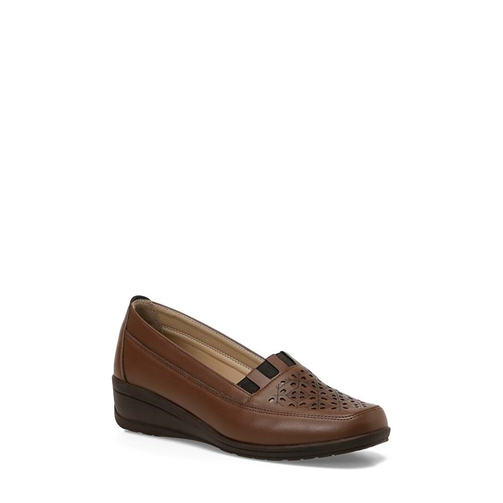 POLARİS 166088.Z6FX KADIN DOLGU TOPUK COMFORT AYAKKABI - TABA - 36