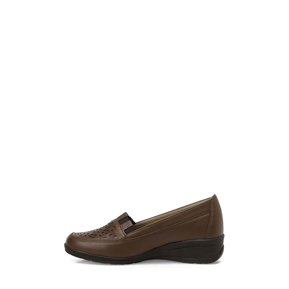 POLARİS 166088.Z6FX KADIN DOLGU TOPUK COMFORT AYAKKABI - TABA - 36