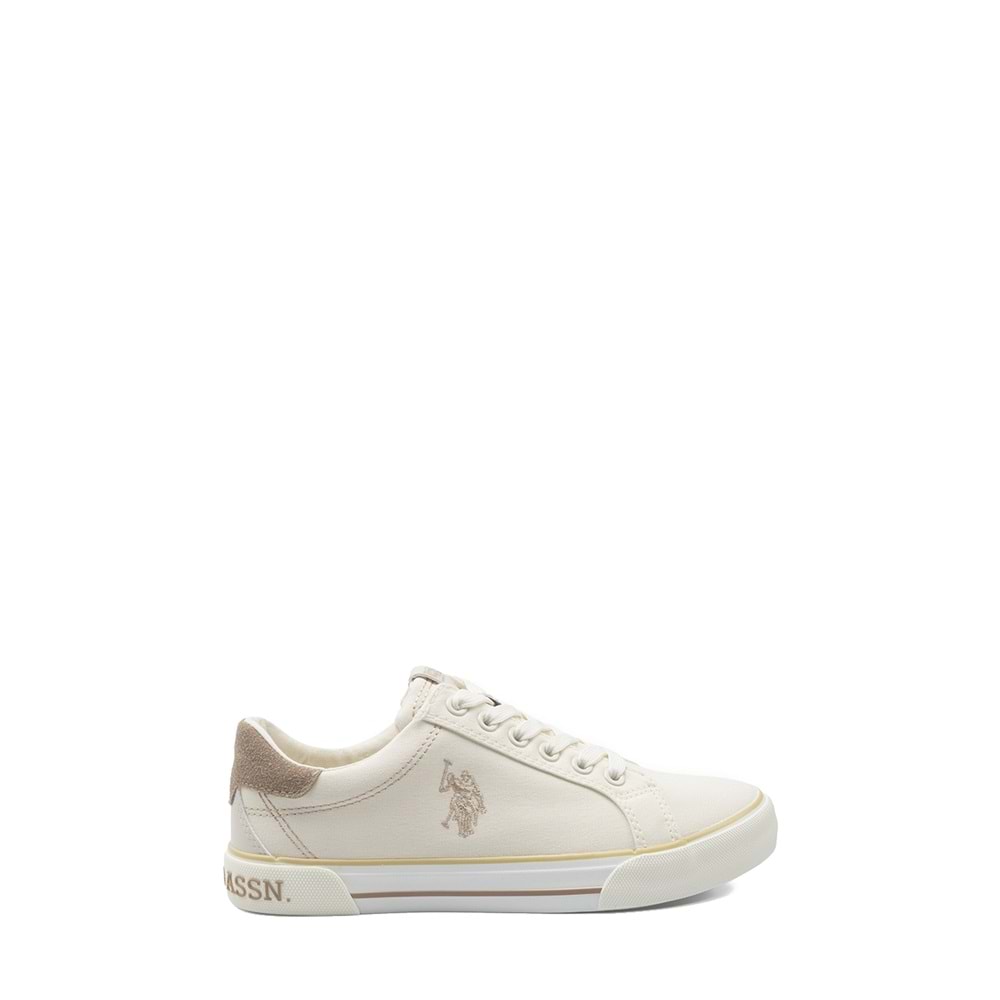 U.S. POLO ASSN. RACHEL 6FX KADIN SNEAKER - BEJ - 40