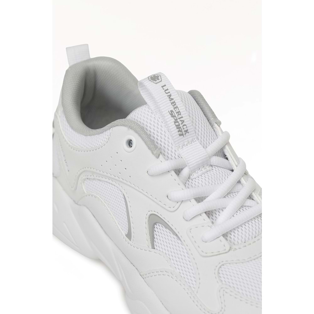 LUMBERJACK DAKOTA 6FX KADIN SNEAKER - BEYAZ - 40