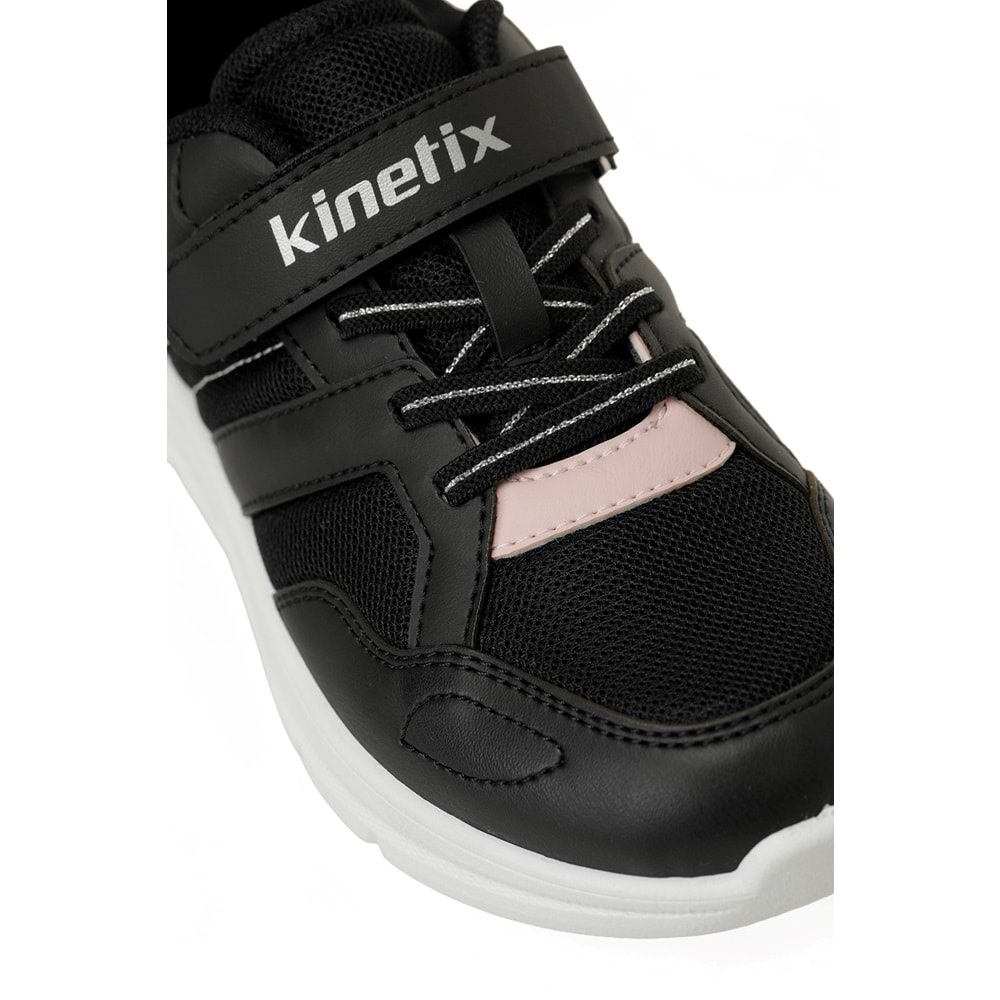 KİNETİX ESVON F 6FX KIZ ÇOCUK SPOR AYAKKABI - SİYAH - 31