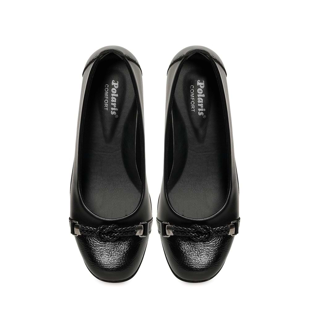 POLARİS 167150.Z6FX KADIN DOLGU TOPUK COMFORT AYAKKABI - SİYAH - 37