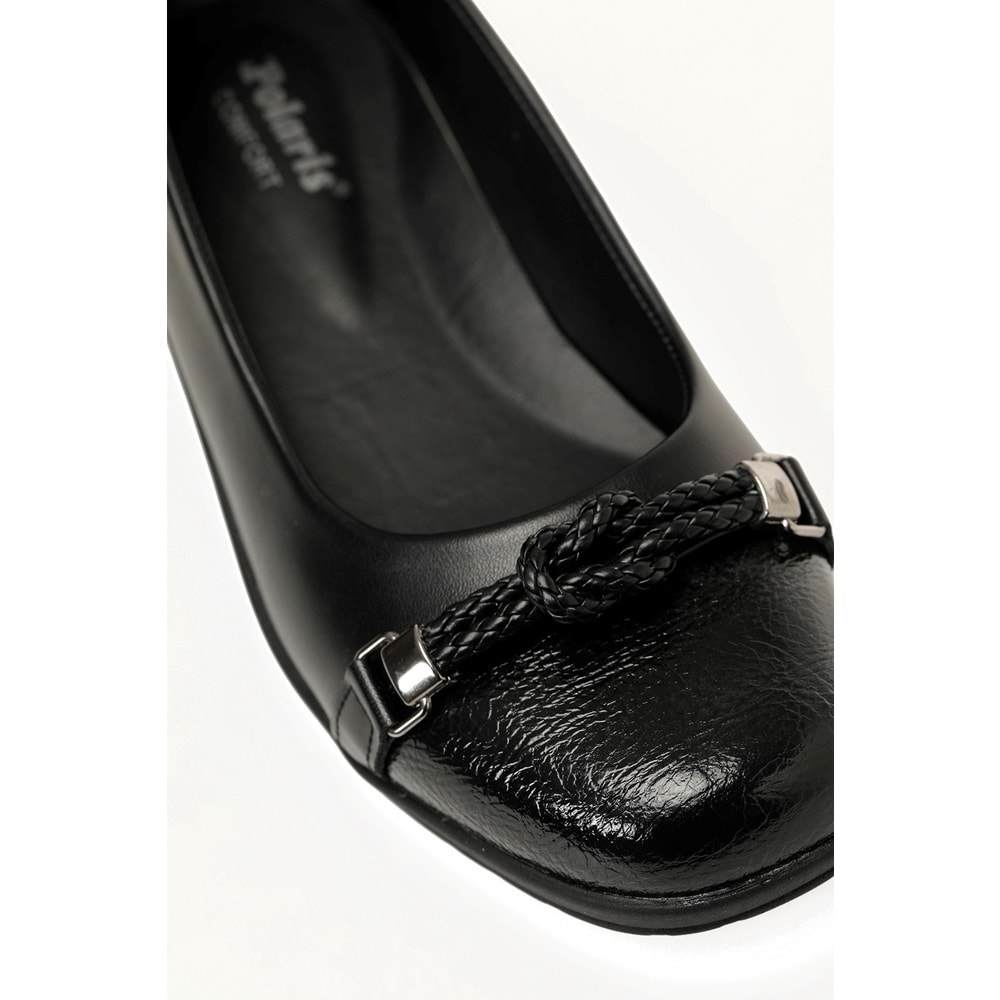 POLARİS 167150.Z6FX KADIN DOLGU TOPUK COMFORT AYAKKABI - SİYAH - 37