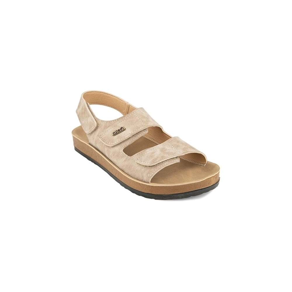 Muya Lava Anatomik Taban Unisex Sandalet - Krem - 40