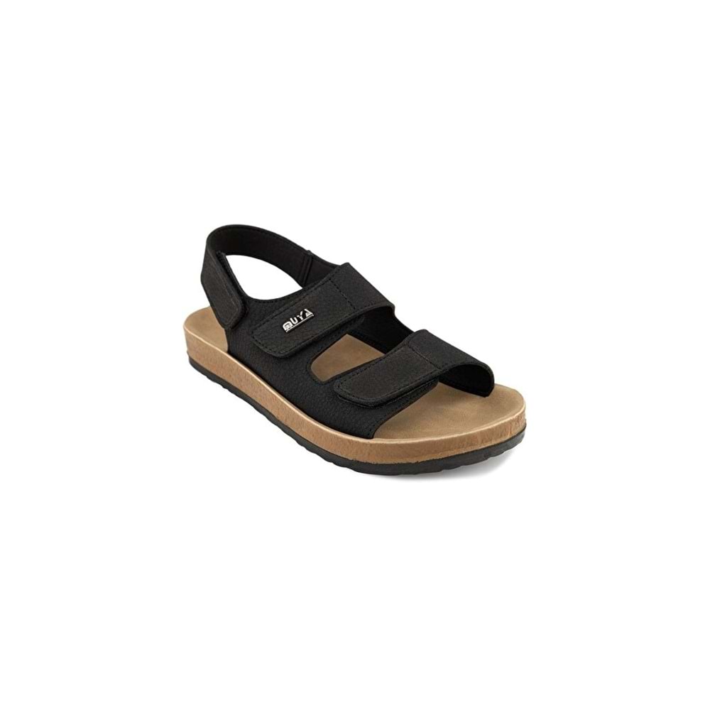Muya Lava Anatomik Taban Unisex Sandalet - Siyah - 40