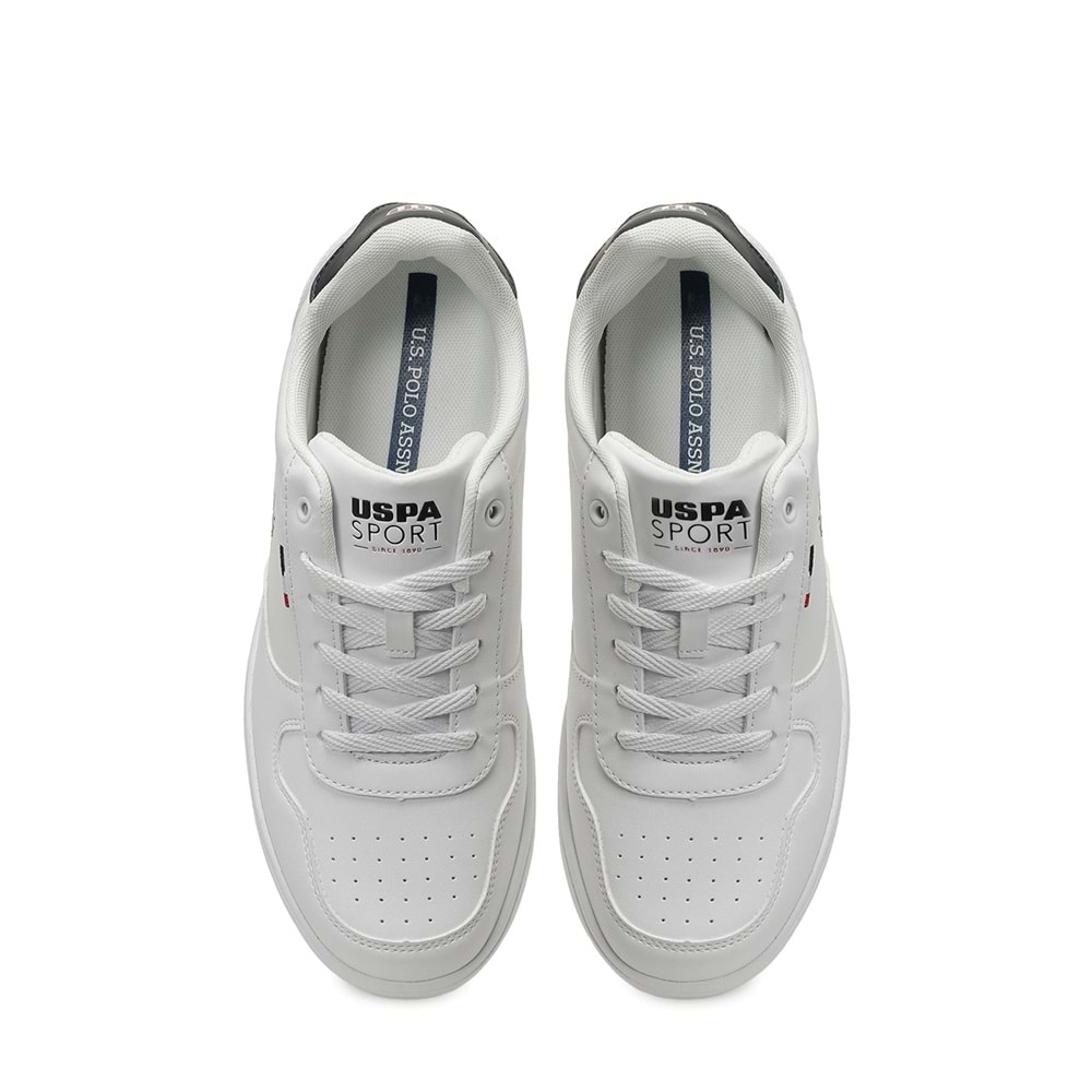 U.S. POLO ASSN. THUNDER 6FX ERKEK SNEAKER - BEYAZ - 44