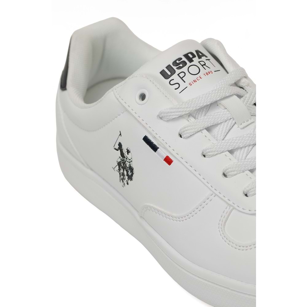 U.S. POLO ASSN. THUNDER 6FX ERKEK SNEAKER - BEYAZ - 44