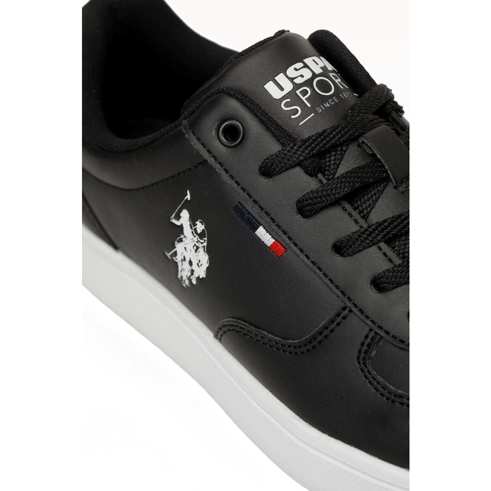 U.S. POLO ASSN. THUNDER 6FX ERKEK SNEAKER - SİYAH - 40