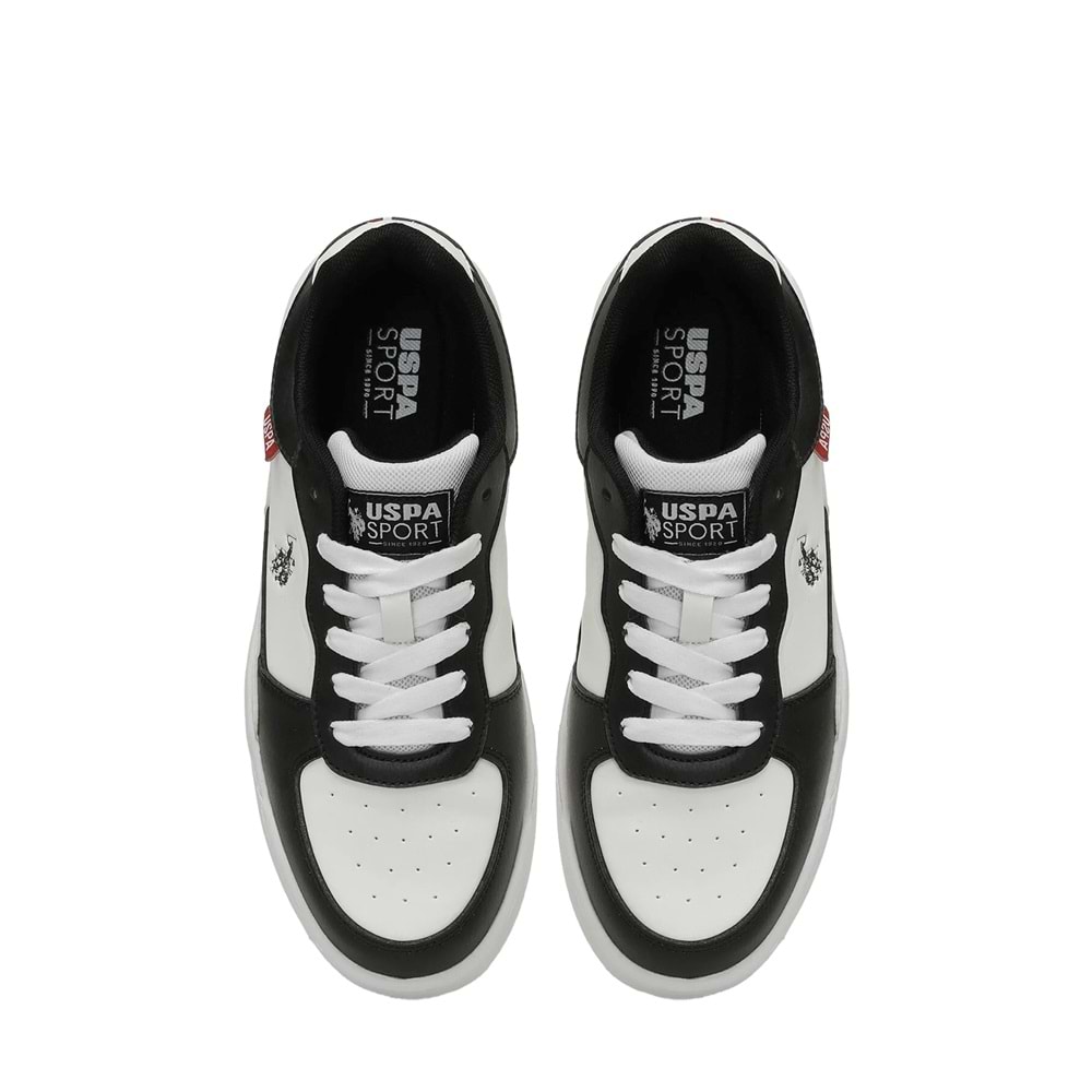 U.S. POLO ASSN. HOOD 6FX KADIN SNEAKER - SİYAH - 40