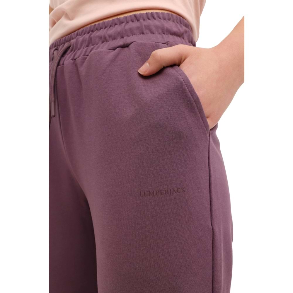 LUMBERJACK WB 22CT133 6FX KADIN EŞOFMAN ALTI - PASTEL MOR - L