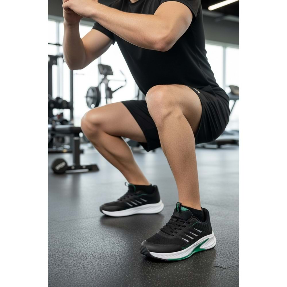 KİNETİX VIENTO TX 6FX ERKEK KOŞU AYAKKABISI - SİYAH - 40