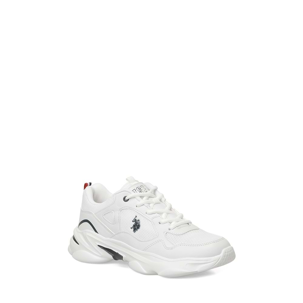 U.S. POLO ASSN. BOB WMN 6FX KADIN SNEAKER - BEYAZ - 40