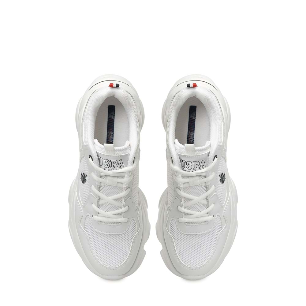 U.S. POLO ASSN. BOB WMN 6FX KADIN SNEAKER - BEYAZ - 40