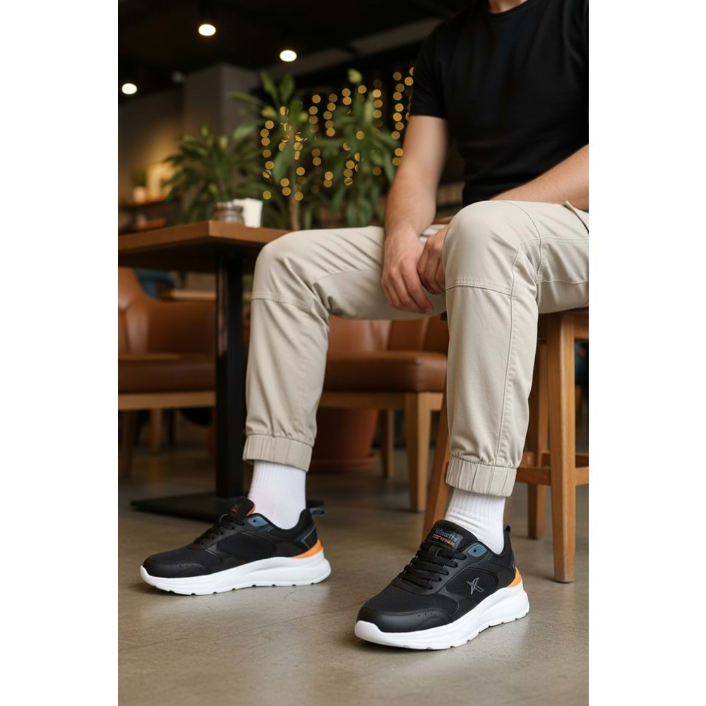KİNETİX RAMBLE TX 6FX ERKEK SNEAKER - SİYAH - 40