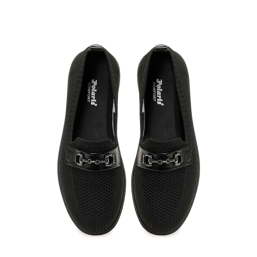 POLARİS 166783.Z6FX KADIN LOAFER AYAKKABI - SİYAH - 38