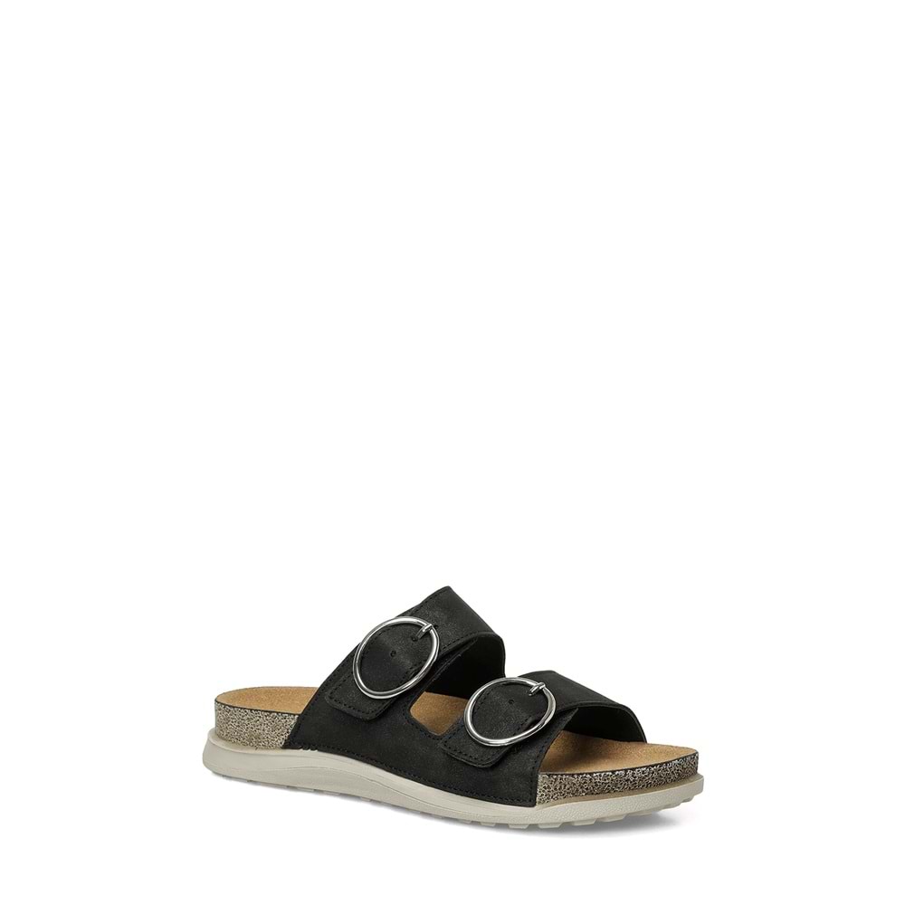 POLARİS 167196.Z6FX KADIN COMFORT TERLİK - SİYAH - 36