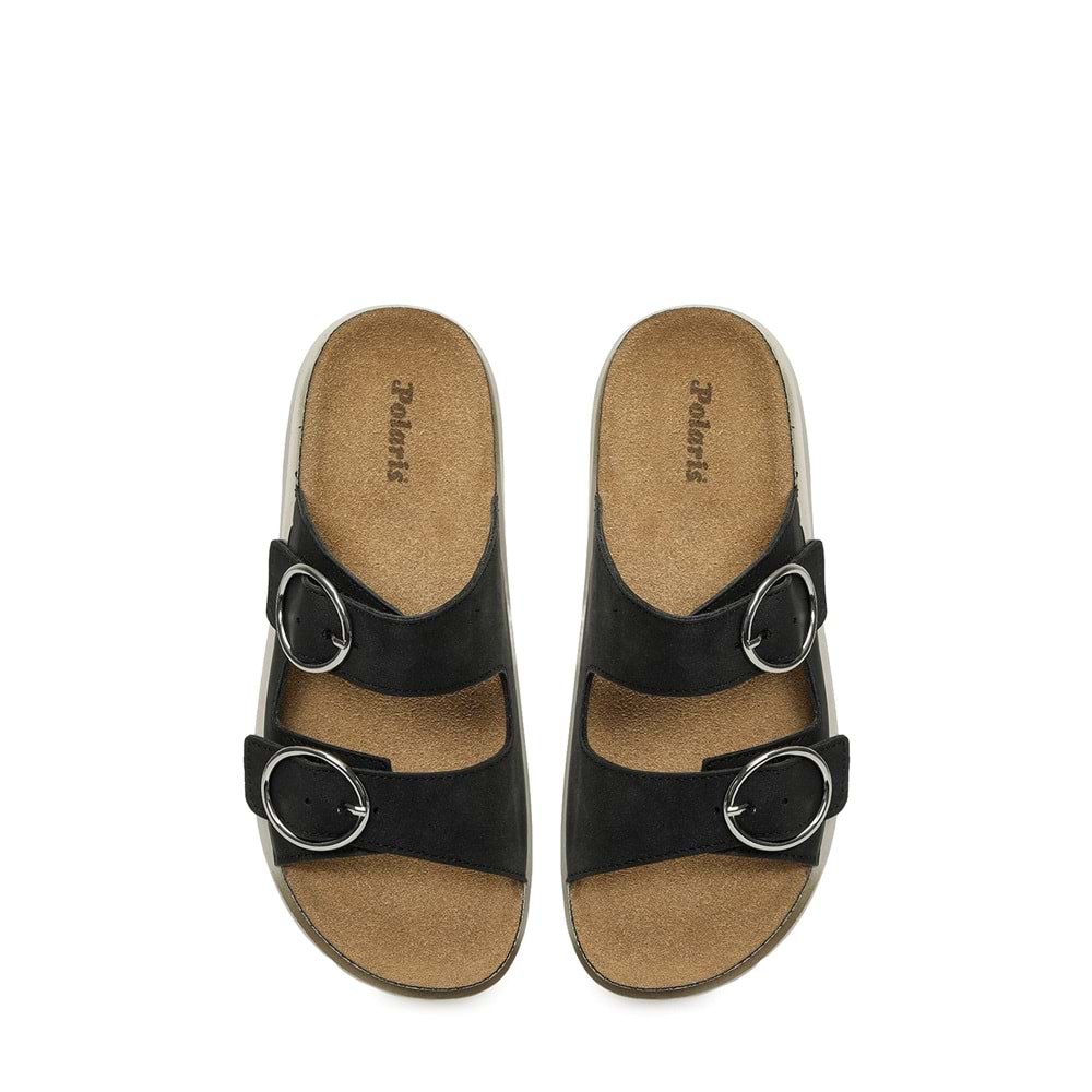 POLARİS 167196.Z6FX KADIN COMFORT TERLİK - SİYAH - 36