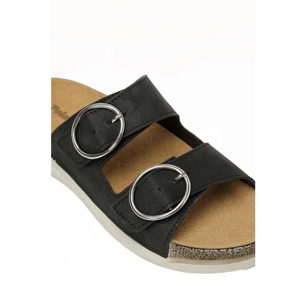 POLARİS 167196.Z6FX KADIN COMFORT TERLİK - SİYAH - 36