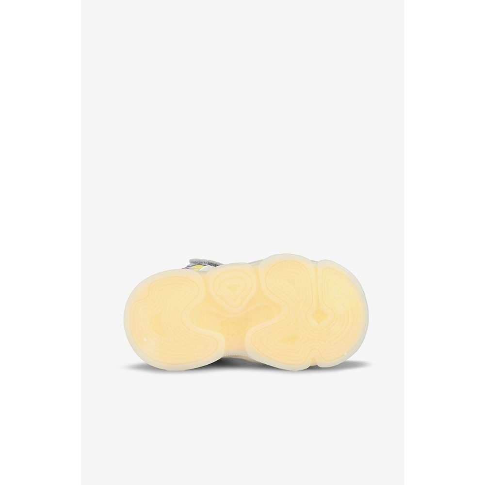 VİCCO MONROVİA IŞIKLI ERKEK BEBEK SANDALET - GRİ - 23