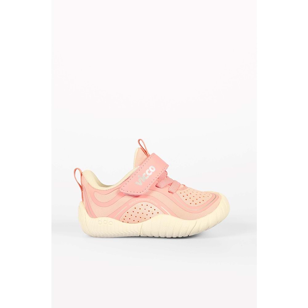 VİCCO YAOMİ UNİSEX BEBEK İLK ADIM SNEAKER - PUDRA - 21
