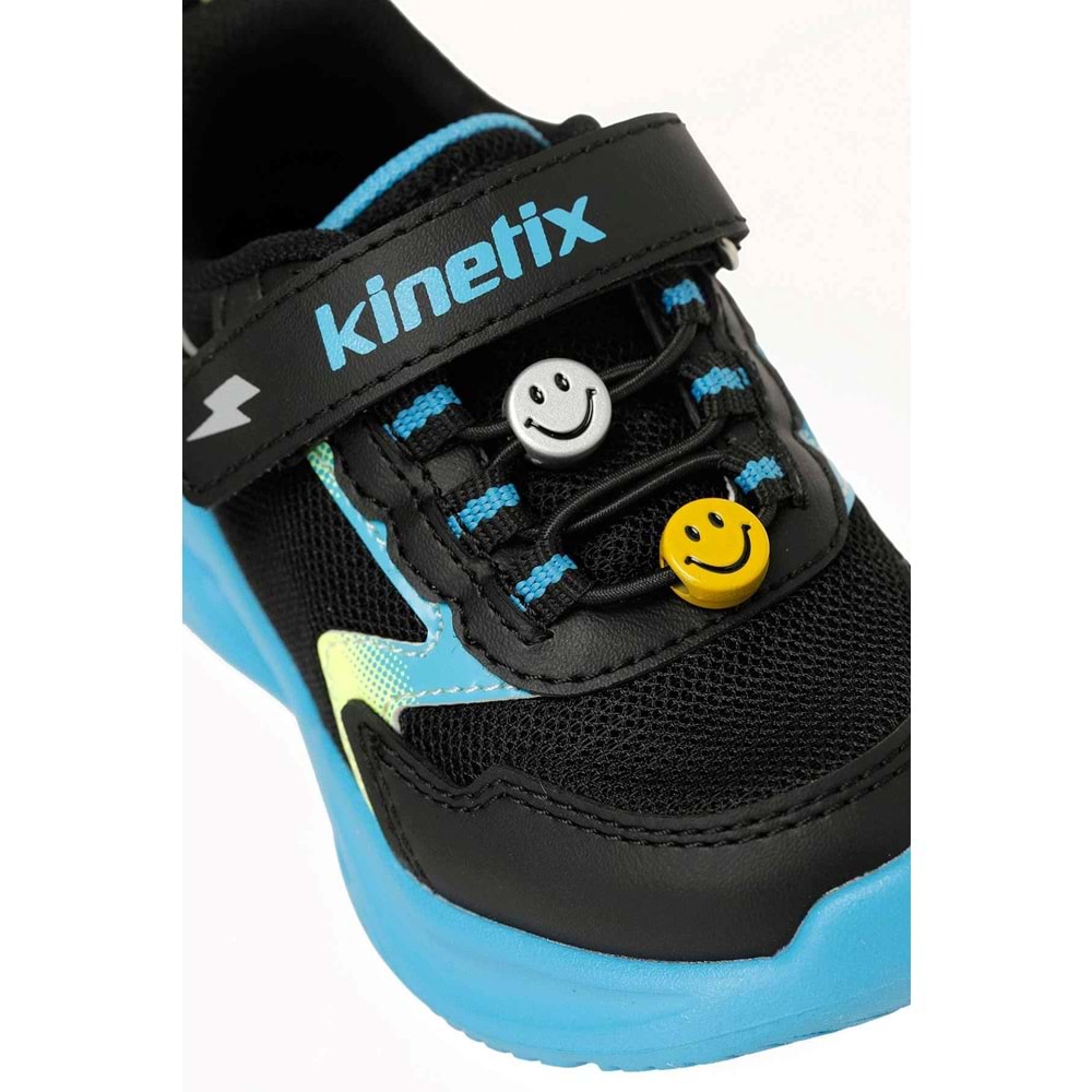 KİNETİX RAMELA BOY B 6FX ERKEK BEBEK SPOR AYAKKABI - SİYAH - 21