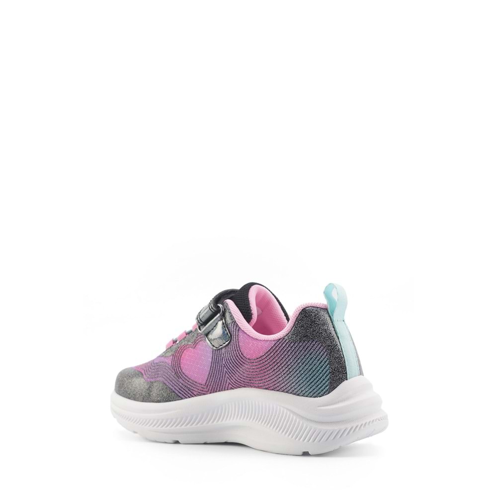 LUMBERJACK WAVY 6FX KIZ ÇOCUK SPOR AYAKKABI - SİYAH - 30