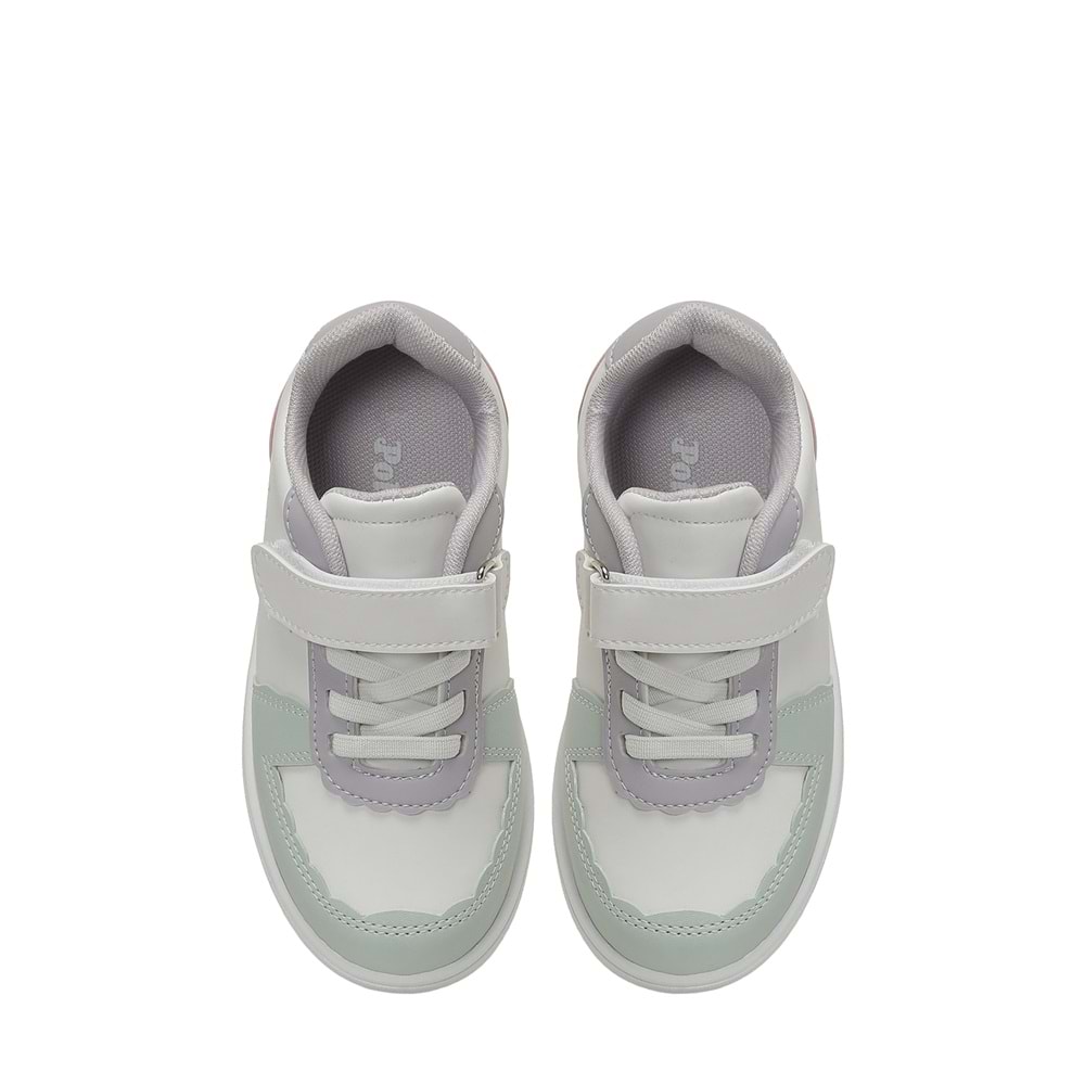 POLARİS PLUM.P6FX KIZ ÇOCUK SNEAKER - SU YEŞİLİ - 28