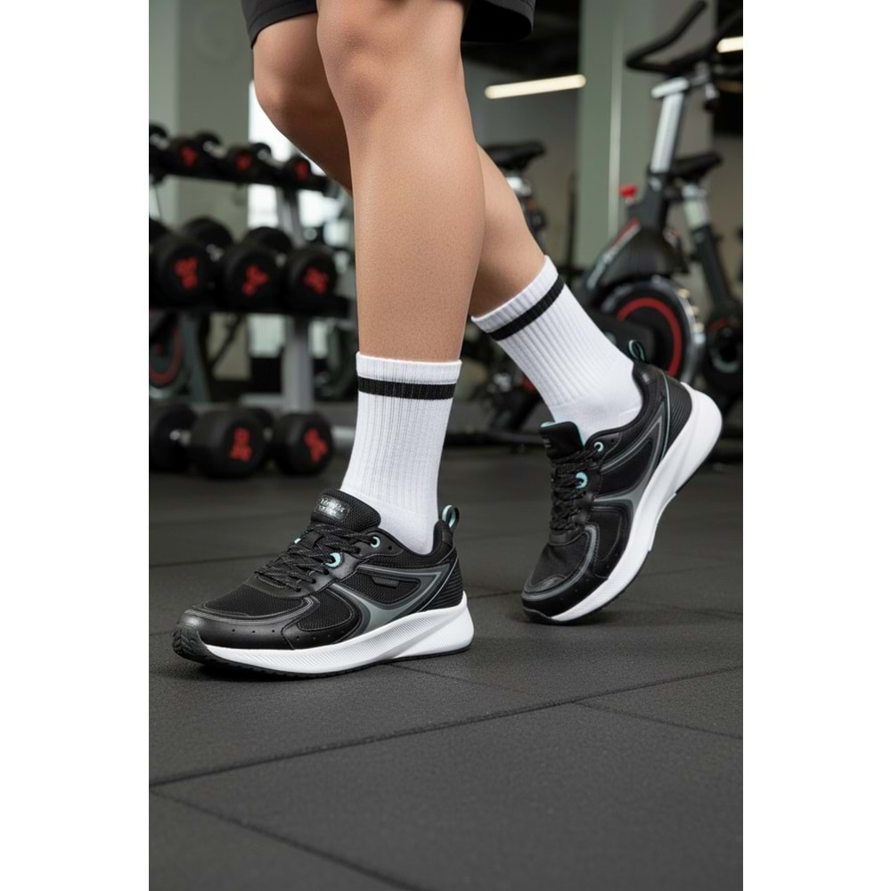 KİNETİX CONTACT TX 6FX ERKEK KOŞU AYAKKABISI - SİYAH - 40